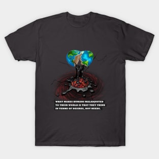 Planet Earth is a Broken Egg # 2 T-Shirt